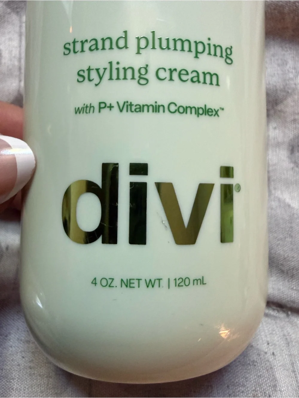 Divi Strand Plumping Styling Cream — Light Green
